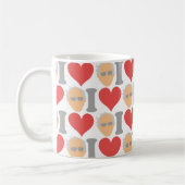 Ik hou van Bernie Sanders Koffiemok (Links)