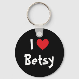 Ik hou van Betsy Sleutelhanger