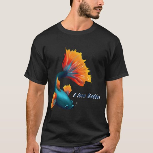 Ik hou van betta's t-shirt (Voorkant)