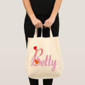Ik hou van Betty Bag Tote Bag (Voorkant (product))