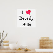 Ik hou van Beverly Hills Poster (Keuken)