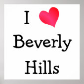 Ik hou van Beverly Hills Poster (Voorkant)