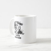 Ik hou van bevers koffiemok (Voorkant links)