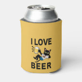 Ik hou van bier blikjeskoeler (Blikje Achterkant)