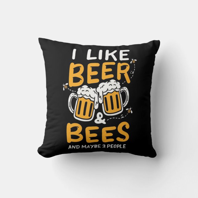 Ik hou van bier en bijen kussen (Voorkant)
