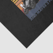 Ik hou van bier en motorfietsen - motorfietsen tissuepapier (Detail)