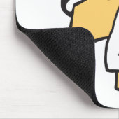 Ik hou van bier, grappig design muismat (Hoek)