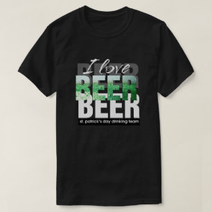 Ik hou van bier. St. Patrick's Day T-shirt