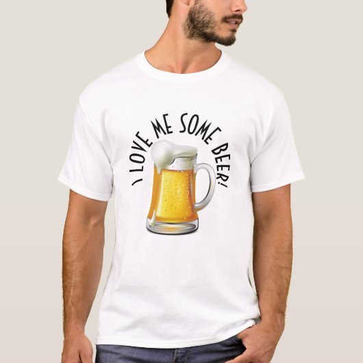 Ik hou van BIER T-shirt (Voorkant)