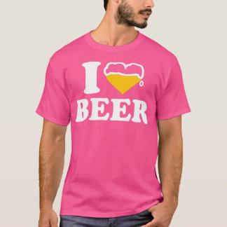 Ik hou van bier t-shirt