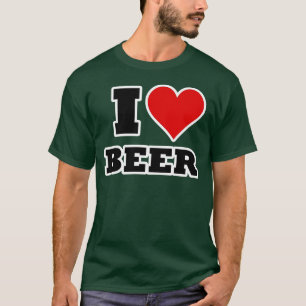 Ik hou van bier t-shirt