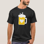 Ik hou van bier T-Shirt (Voorkant)