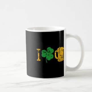 Ik hou van bier Vierbladige Klaver St. Patricks Da Koffiemok