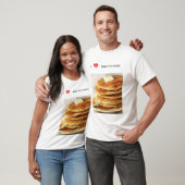 ik hou van bierpannenkoeken t-shirt (Unisex)
