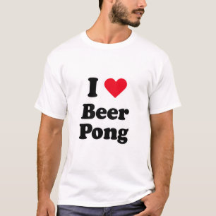 Ik hou van bierpong t-shirt