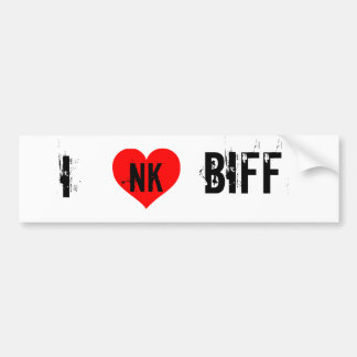 IK HOU VAN BIFF BUMPERSTICKER