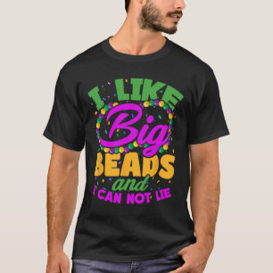Ik hou van Big Beads en ik kan niet van Funny Mard T-shirt
