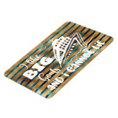 Ik hou van Big Boats en ik kan geen Cruise Deur vi Magneet (Linkerzijde)