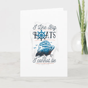 Ik hou van Big Boats en ik kan niet liegen Kaart