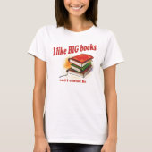 Ik hou van BIG boeken T-shirt (Voorkant)