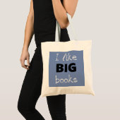Ik hou van BIG Books Canvas tas (Voorkant (product))