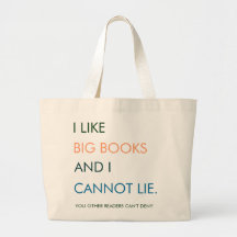 Ik hou van Big Books Canvas tas