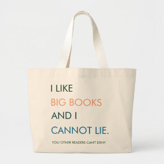 Ik hou van Big Books Canvas tas
