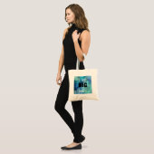 Ik hou van BIG Books Canvas tas (Voorkant (model))