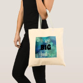 Ik hou van BIG Books Canvas tas (Voorkant (product))