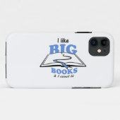 Ik hou van Big Books Case-Mate iPhone Case (Achterkant (horizontaal))