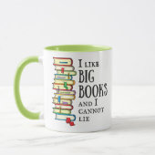 Ik hou van Big Books Coffee Mok (Links)