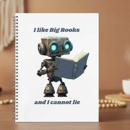 Ik hou van Big Books en ik kan niet liegen Notitieboek