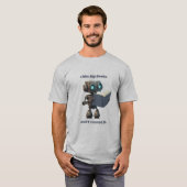 Ik hou van Big Books en ik kan niet liegen T-shirt (Voorkant volledig)