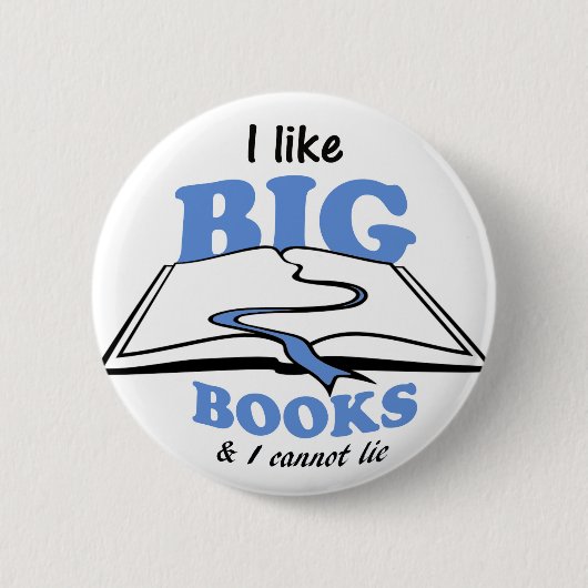 Ik hou van Big Books Ronde Button 5,7 Cm (Voorkant)