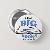Ik hou van Big Books Ronde Button 5,7 Cm (Voorkant /achterkant)