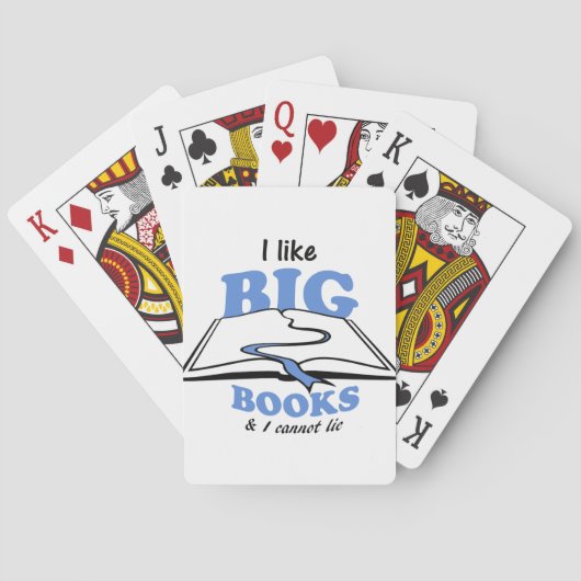Ik hou van Big Books Speelkaarten (Achterkant)