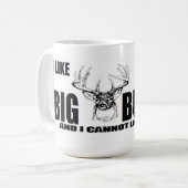 Ik hou van BIG Bucks en ik kan niet liegen! Koffiemok (Voorkant links)