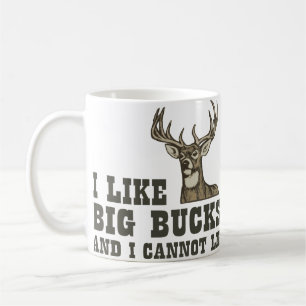 Ik hou van Big Bucks en ik kan niet liegen Koffiemok