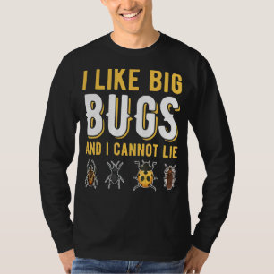 Ik hou van Big Bugs en ik kan geen Insect Collecto T-shirt