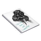 Ik hou van Big Buns notebook Notitieboek (Rechterzijde)