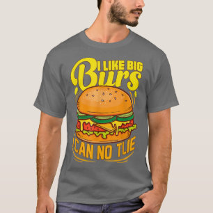Ik hou van Big Burs. Ik kan niet met Funny Hamburg T-shirt