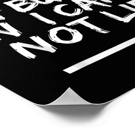 Ik hou van Big Butts N & # 39; Ik kan niet liegen  Poster (Hoek)