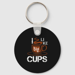 Ik hou van Big Cup Sleutelhanger