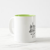 Ik hou van Big Cups Mok (Voorkant links)