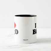 Ik hou van Big D Tweekleurige Koffiemok (Center)