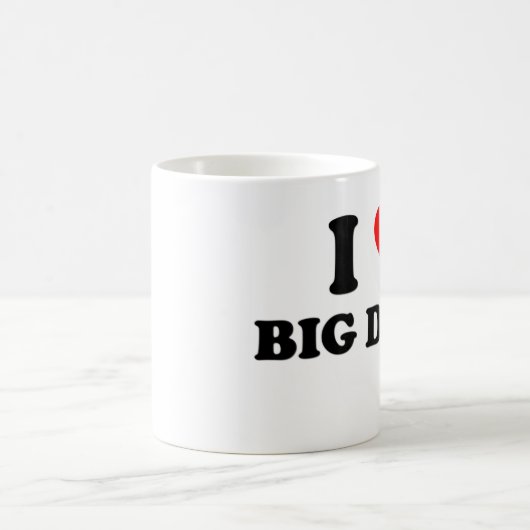 Ik hou van Big Data Koffiemok (Center)