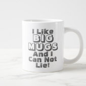 Ik hou van Big Mokken Funny Coffee Jumbo Giant Big (Rechts)