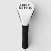 Ik hou van Big Putts Golfheadcover (Voorkant)