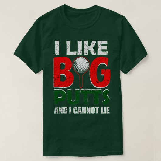 Ik hou van Big Putts T-shirt (Design voorkant)