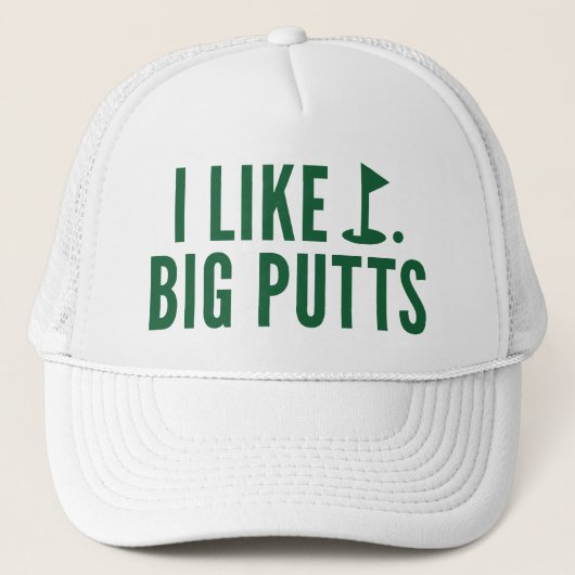 Ik hou van Big Putts Trucker Pet (Voorkant)